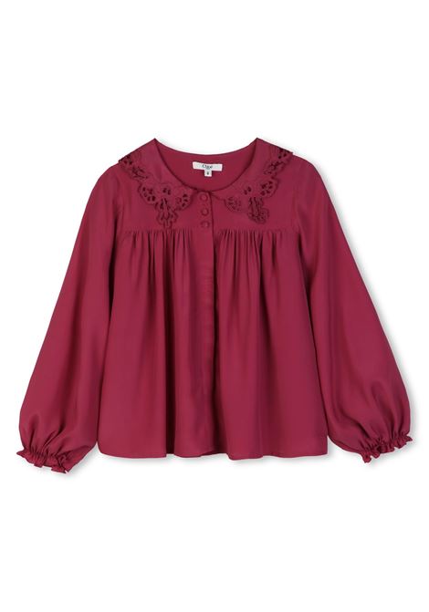 Camicia con colletto CHLOE' KIDS | C2125548U